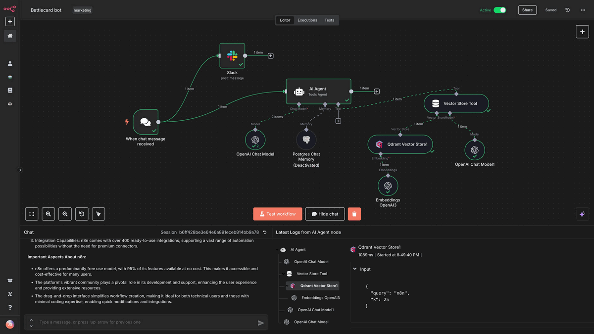 developer analyzing AI agent session logs on a high-tech dashboard screen