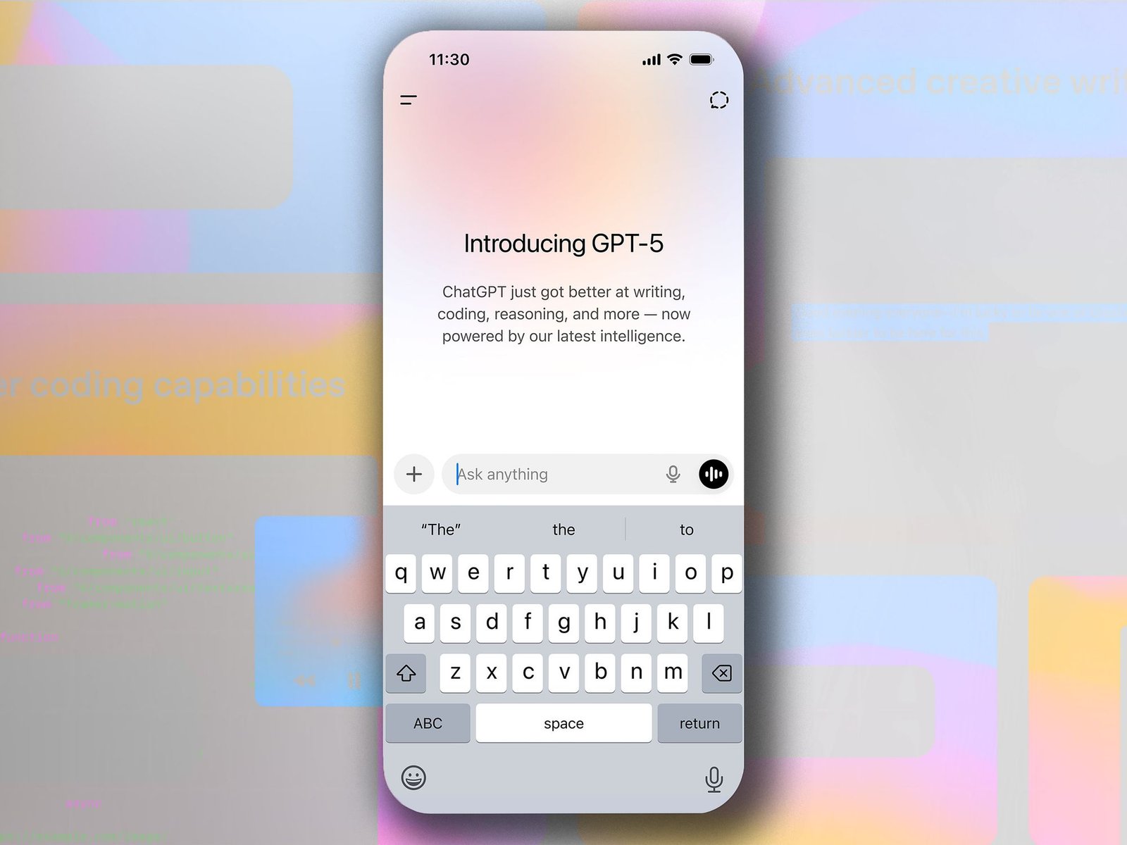 GPT-5 interface for professional script writing