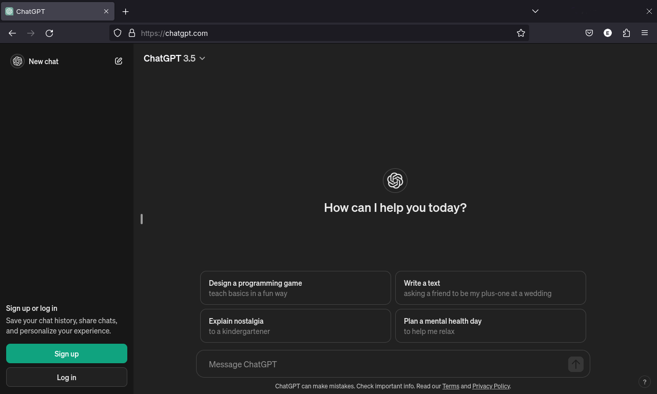 ChatGPT Search interface 2026 updated version