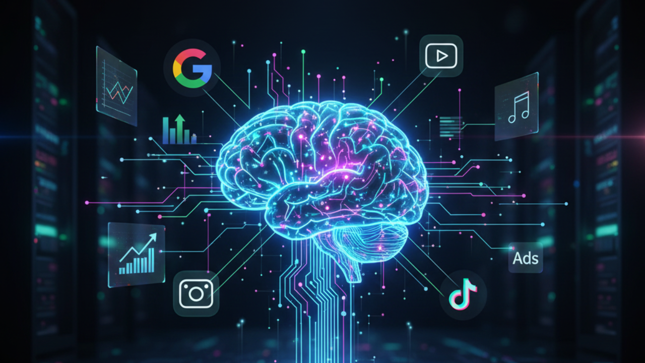 Digital marketing professional analyzing AI search trends in 2026