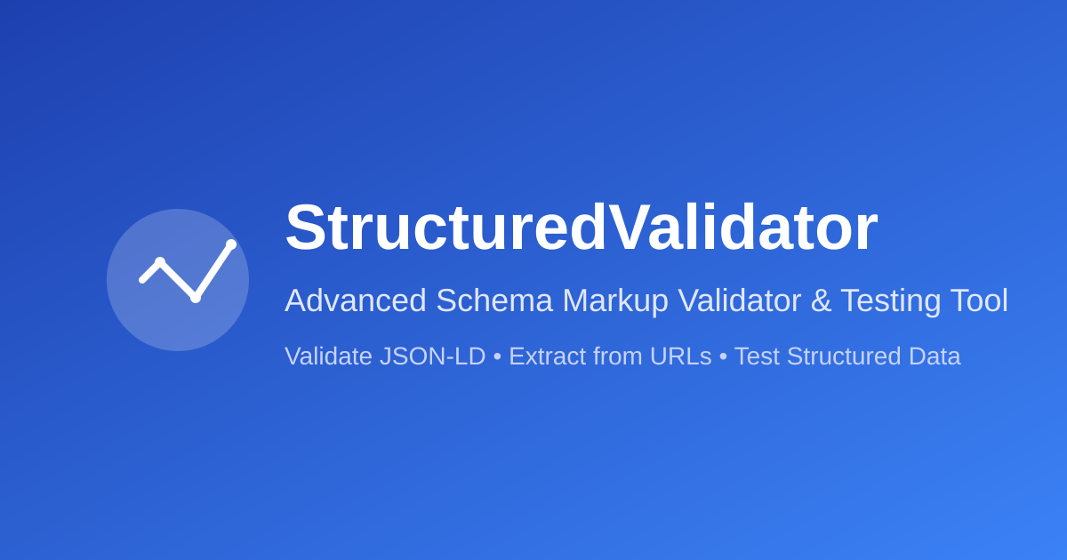 Structured data schema markup validator interface showing green checkmarks for all entities